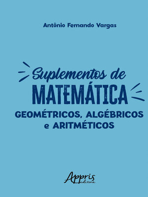 cover image of Suplementos de Matemática